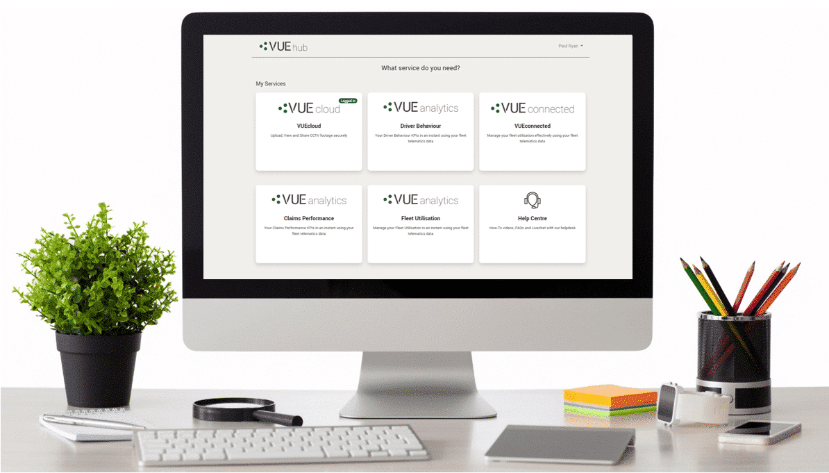 VUEhub: A complete fleet management solution that increases fleet efficiency, reduces risk and lowers claims costs.