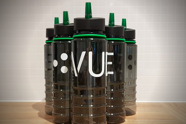 water bottles VUEgroup Recycling