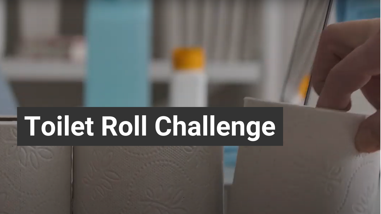 toilet roll challenge vue