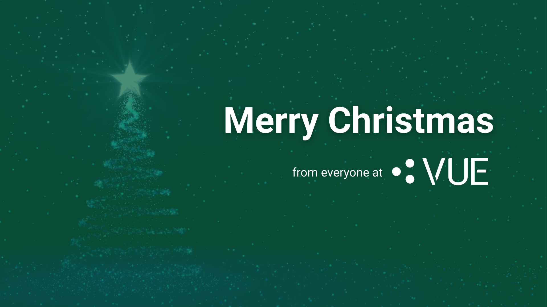 merry christmas from VUE
