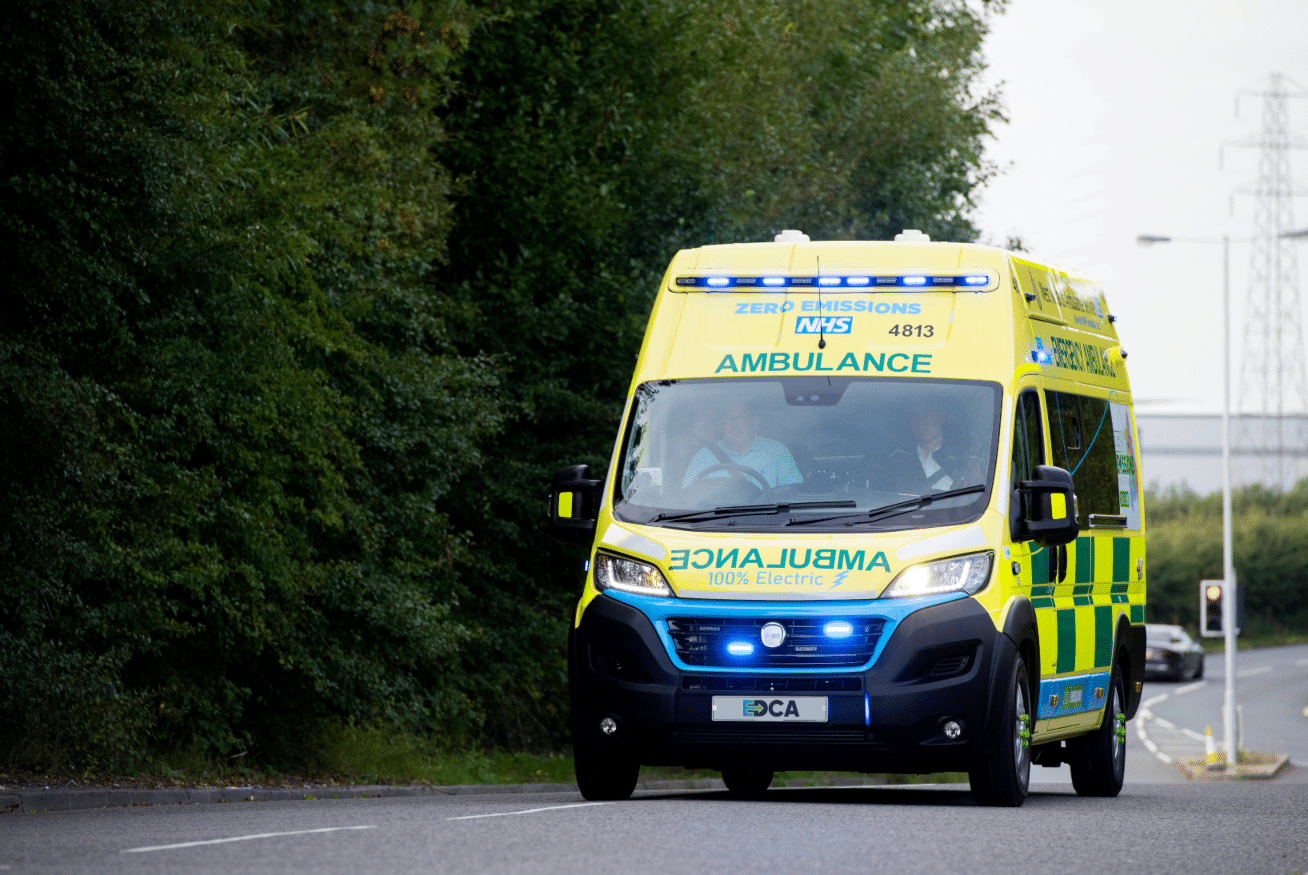 innovative video telematics wmas electric ambulance