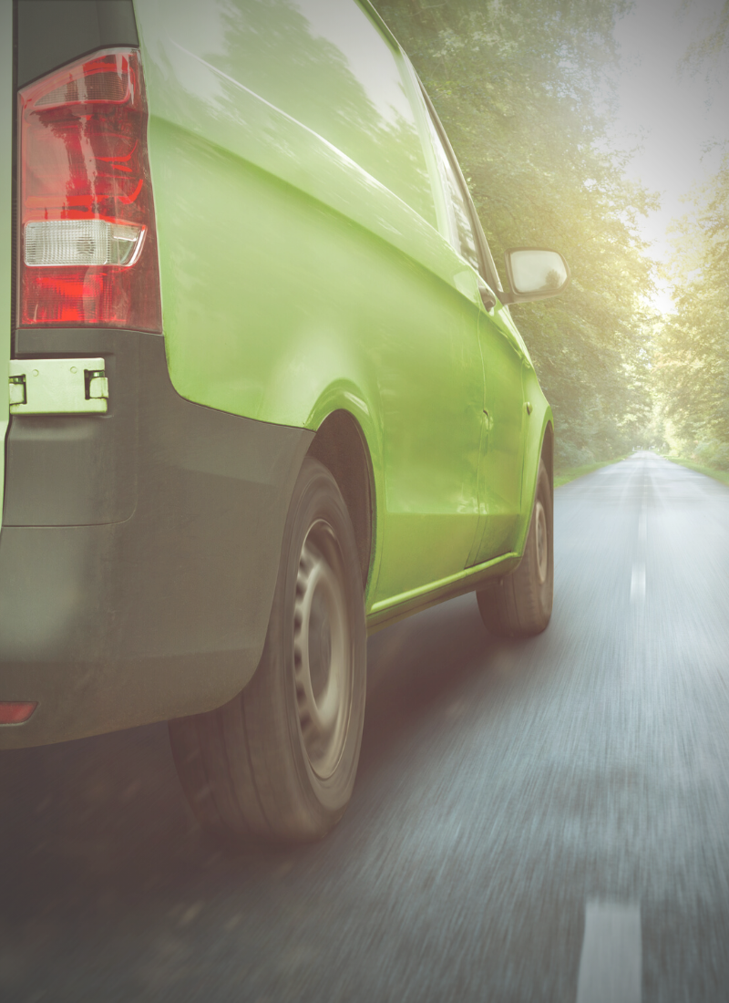 green van vehicle security